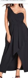 City Chic Black Evening/cocktail/wedding/party Dress